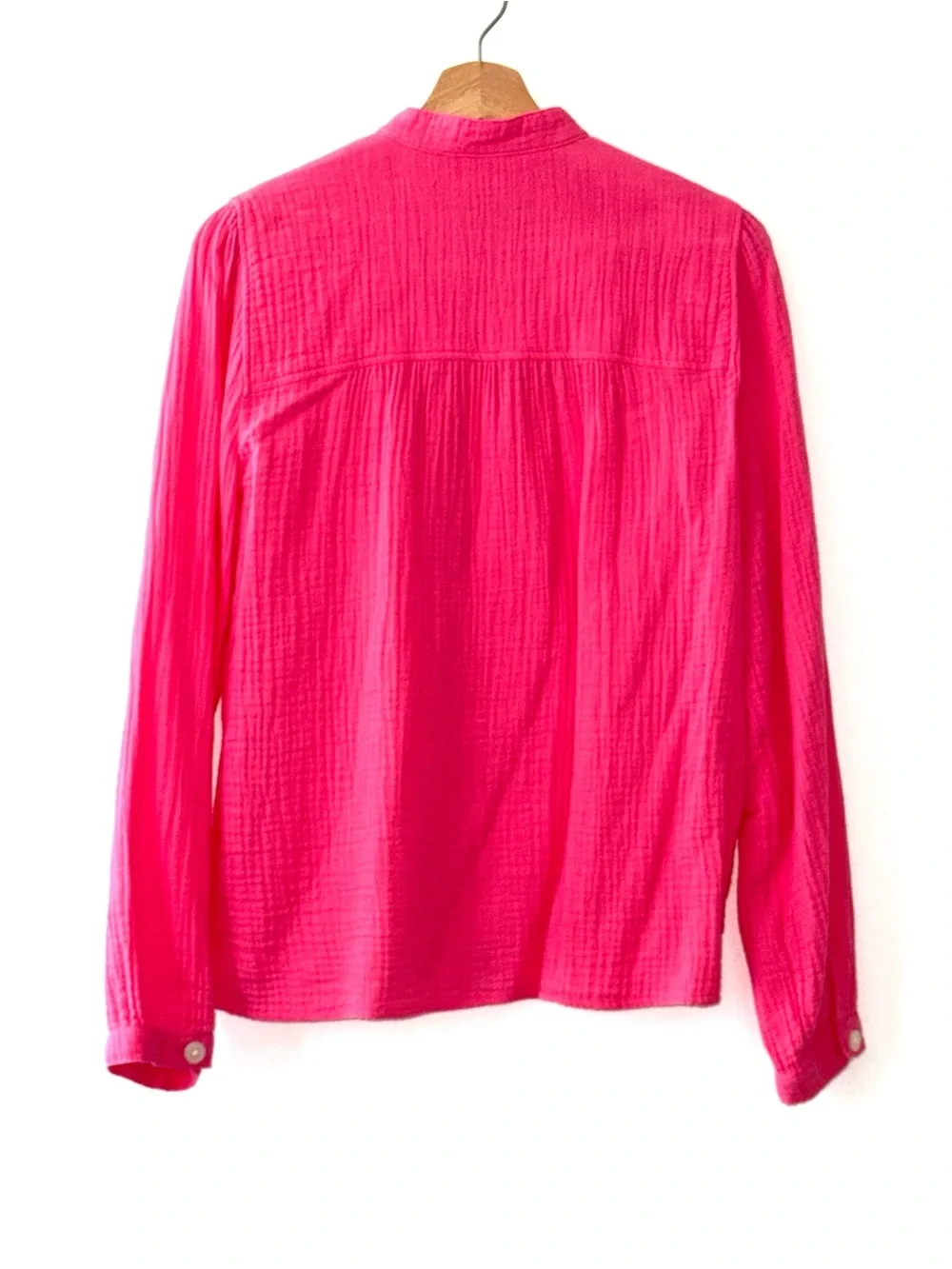 J.Crew Women’s Pink Gauze Blouse